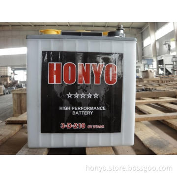 6V 210Ah Lead-acid Golf cart Batteries